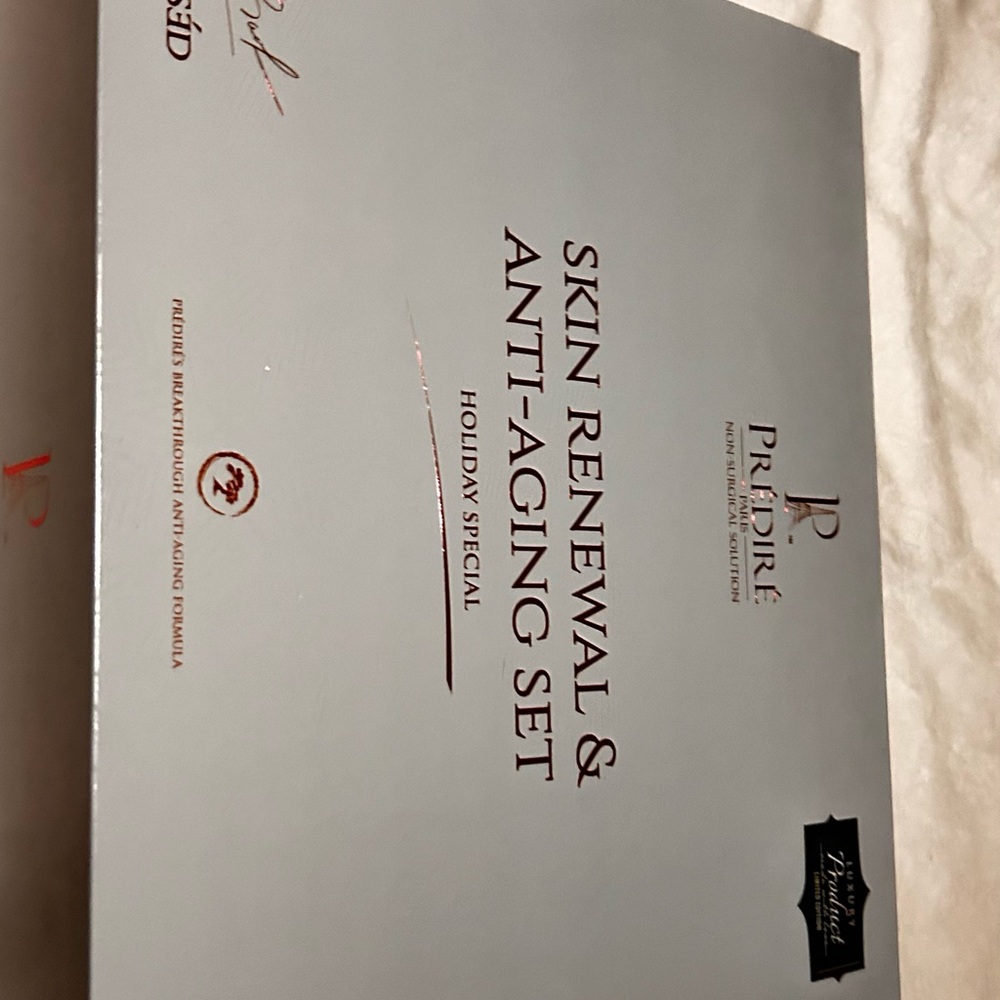 Pridre Skin Renewal & Anti-Aging Set — Light Blue Moisturizer Pack